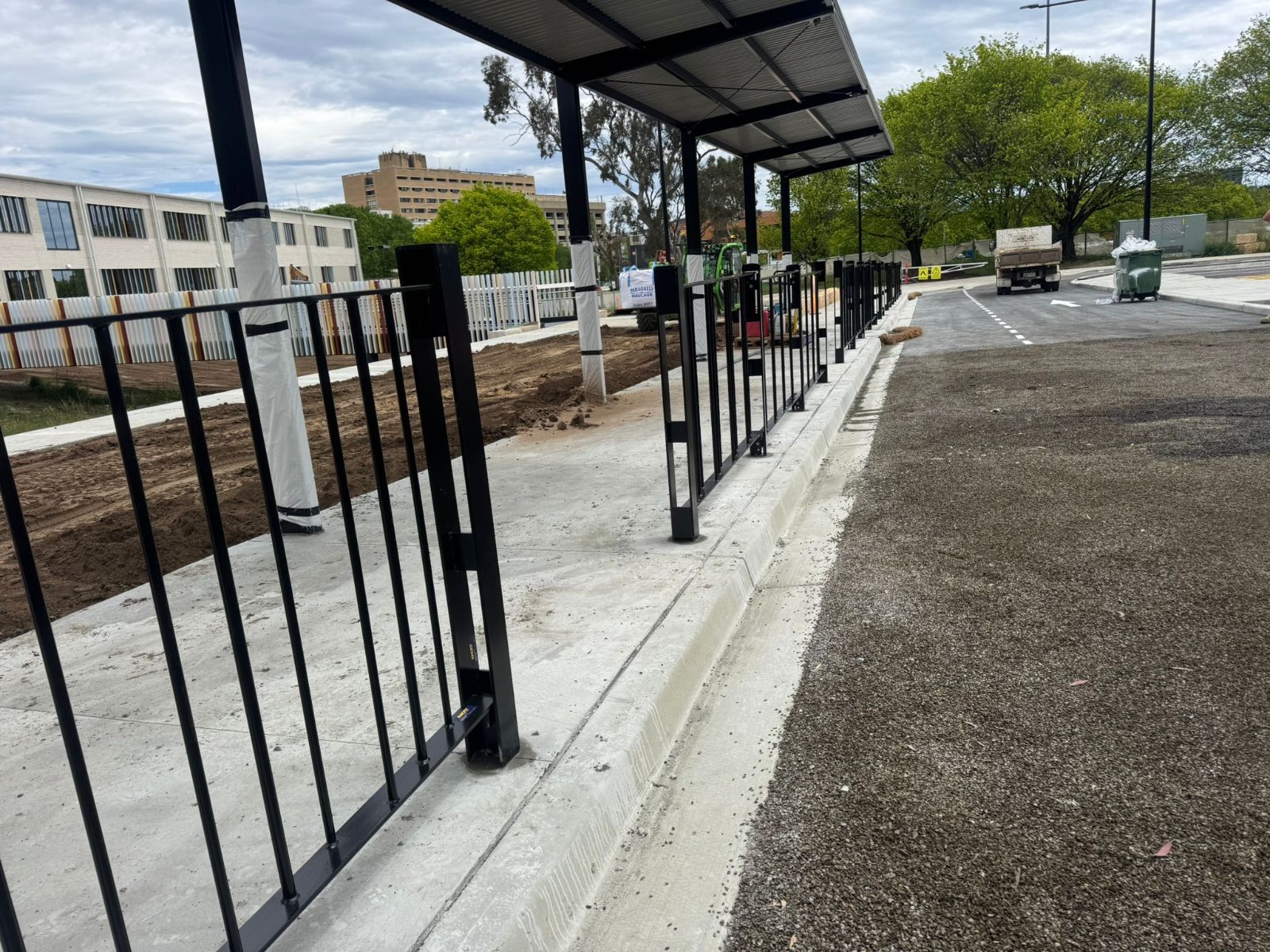 LS Fencing: rms pedestrian fence roadside