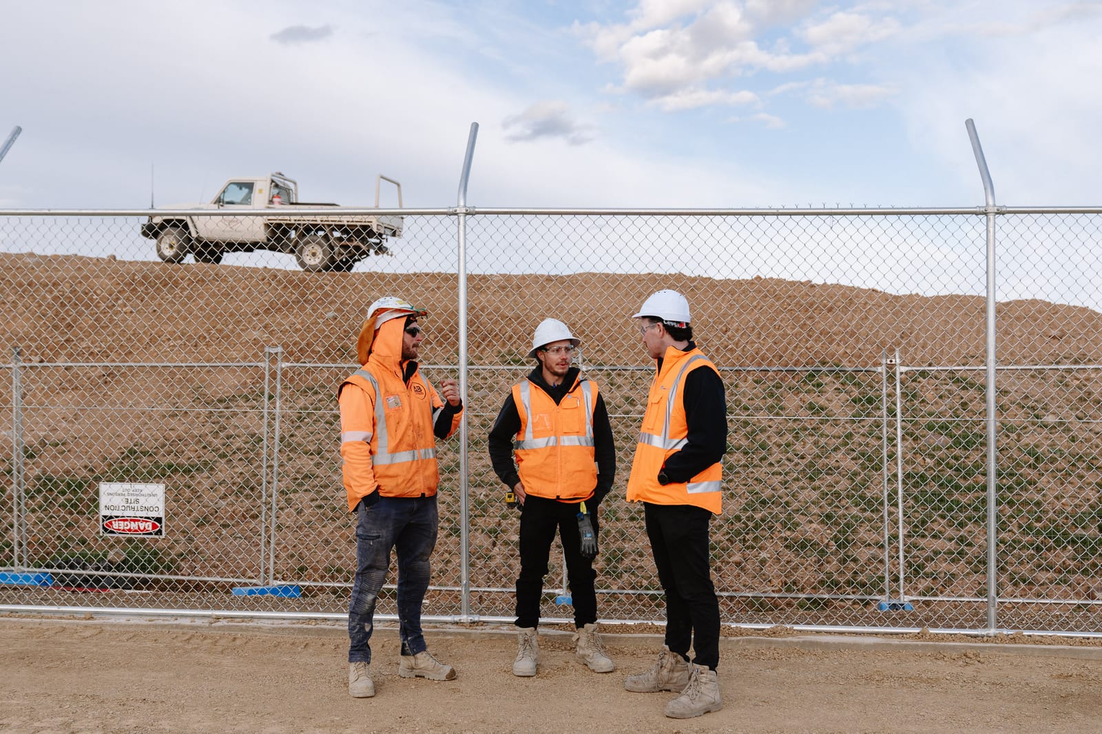 LS Fencing Services crew