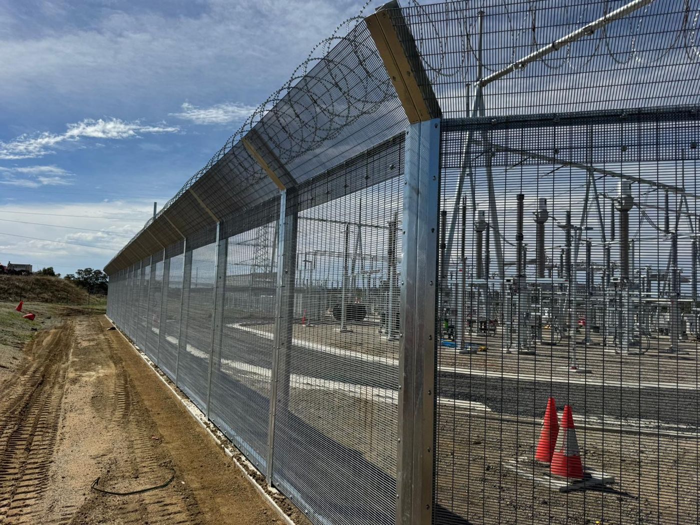 358 Anti-Climb Mesh Fencing by LS Fencing Services
