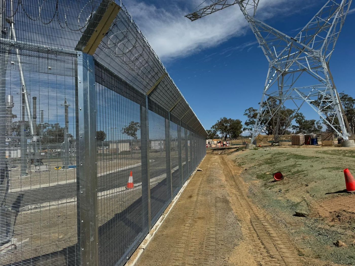 Commercial Security Fencing by LS Fencing Services