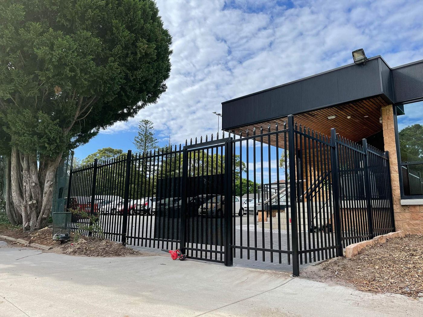 Crimp Top Tubular Fencing by LS Fencing Services