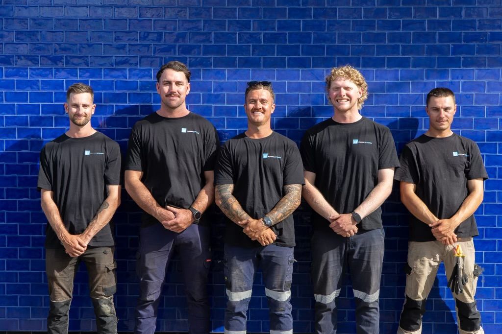 LS Fencing Services team at the Unanderra office